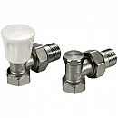 Купить Комплект для подкл рад GIA 1/2 угловой R705KX003 (регулировочн+отсечной) GIACOMINI