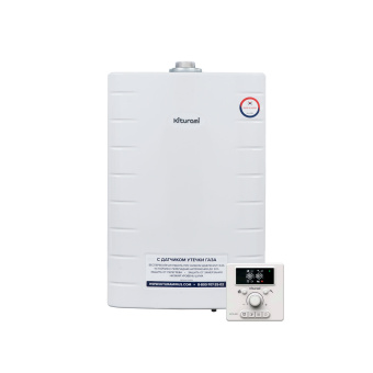 Kiturami World Alpha-15 (15 кВт, 2-х контурный, закр. камера)